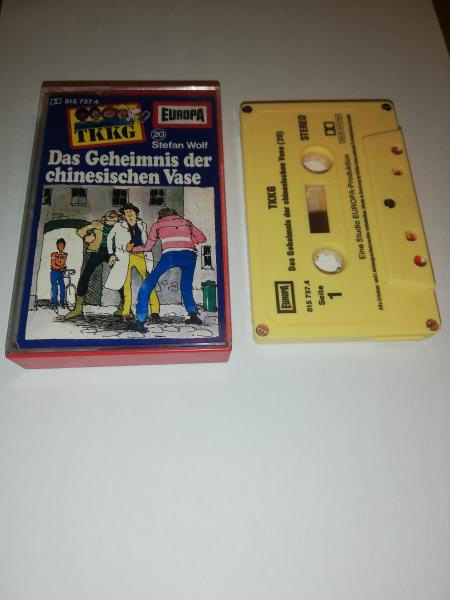 TKKG Folge 20 Das Geheimnis der chinesischen Vase 5-fach Silber geschraubt(auf Seite 2) Gelb 515737.4 Europa(Kleines Fenster)